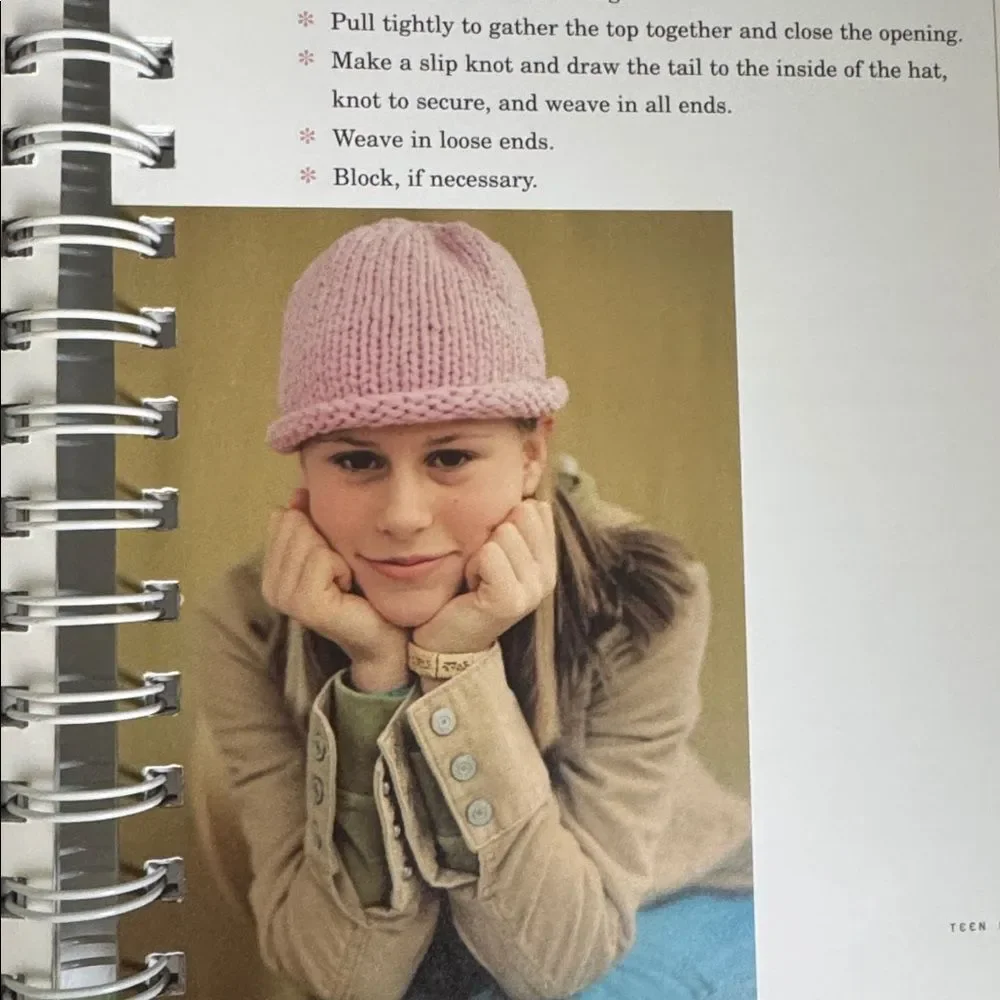 Teen Knitting Club Book by Jennifer Wenger, Carol Abrams, Maureen Lasher